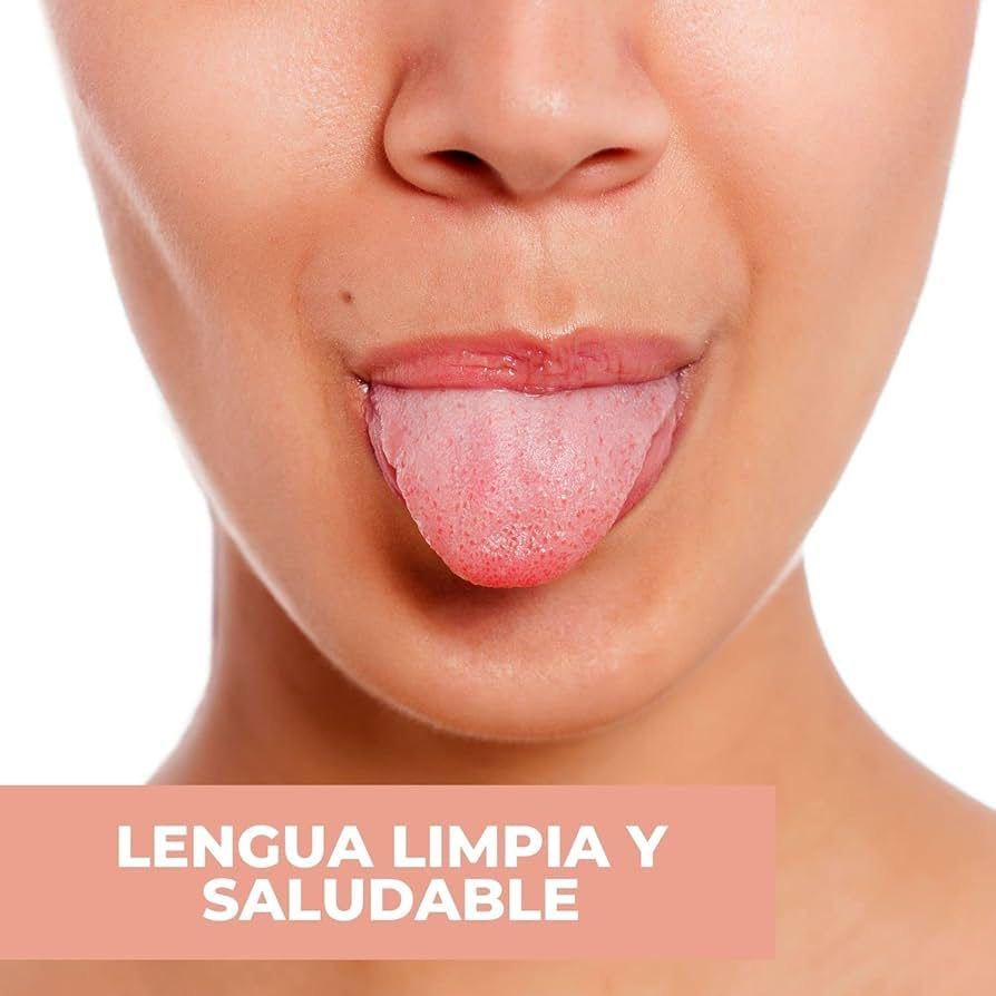 Limpiador de Lengua Acero Inoxidable y combate el mal aliento