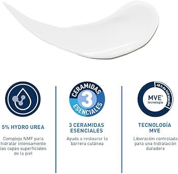 CeraVe Loción de Hidratación Intensiva para piel muy seca con mejora inmediata de la comezón 236ml