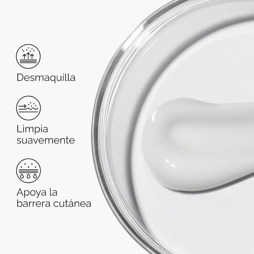Limpiador Facial con Escualeno Desmaquillante hidratante que protege la barrera de la piel
