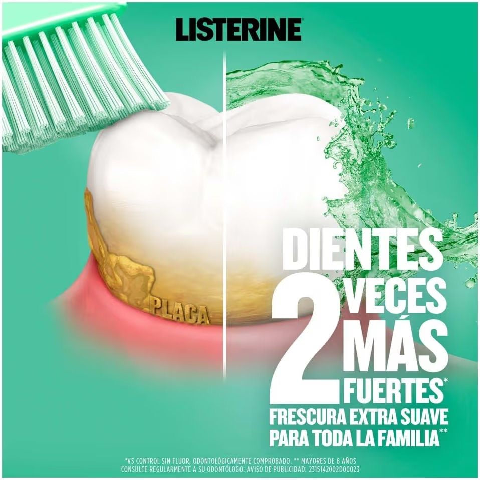 LISTERINE Enjuague Bucal Anticaries Zero Alcohol 500 ml