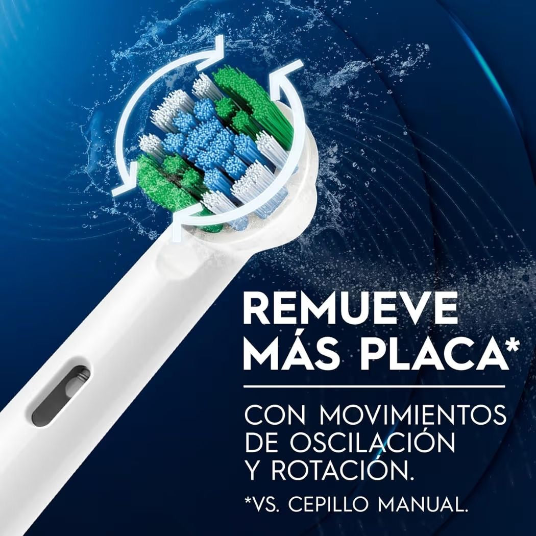 Oral-B Cepillo Eléctrico PRO Series 1, 100% Más Remoción de Placa