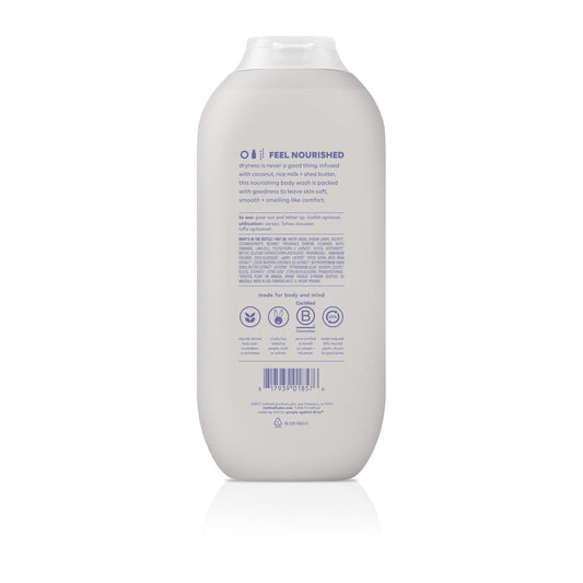 Gel de Baño (Todo el Cuerpo)para Hombres Corporal, Simply Nourish, sin parabenos ni Sulfatos, 18 oz