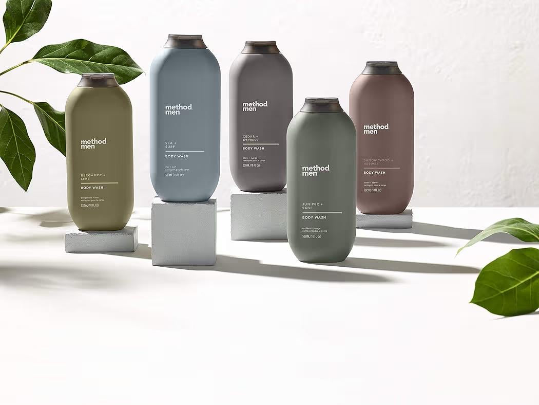 Gel de Baño (Todo el Cuerpo) para Hombres Corporal, Juniper + Sage , sin parabenos ni Sulfatos, 18 fl oz