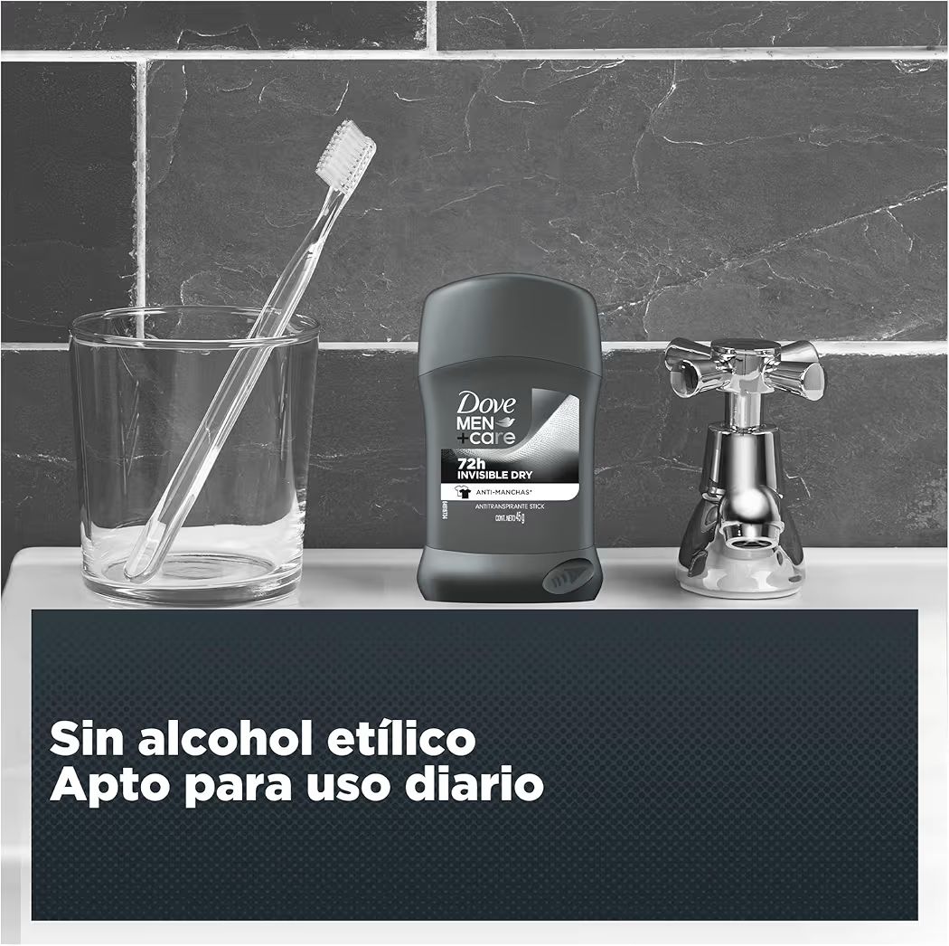 Antitranspirante en Barra Dove Men Care Invisible Dry 45 g