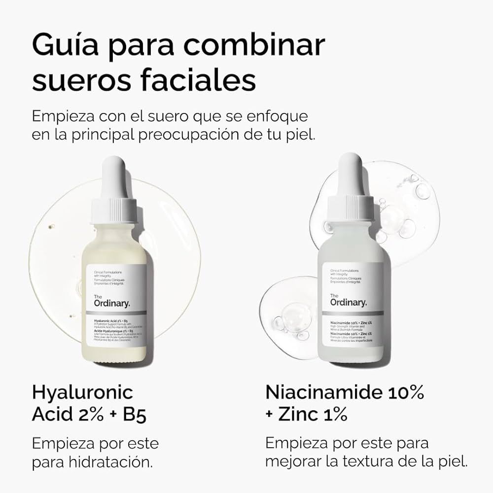 Niacinamide ,10% + Zinc 1%, Suero para Imperfecciones suaviza e ilumina.