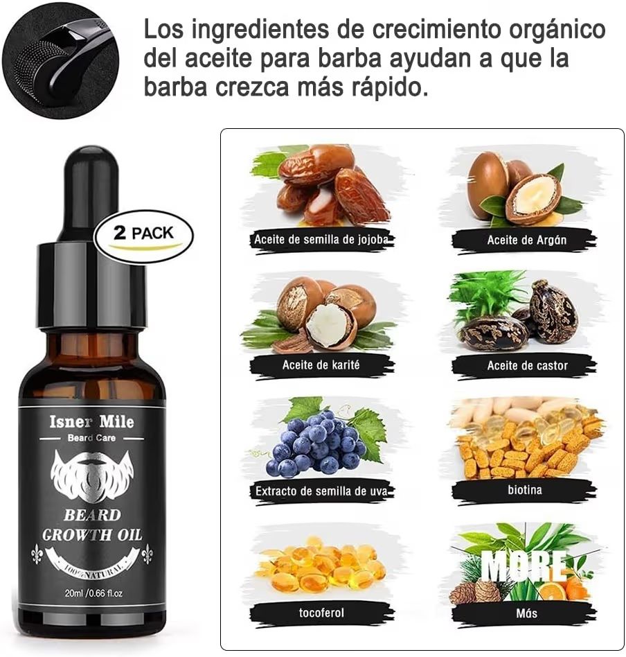 Cuidado de Barba kit Equipado Mejor Regalo Perfecto Originales para Hombre o Papa