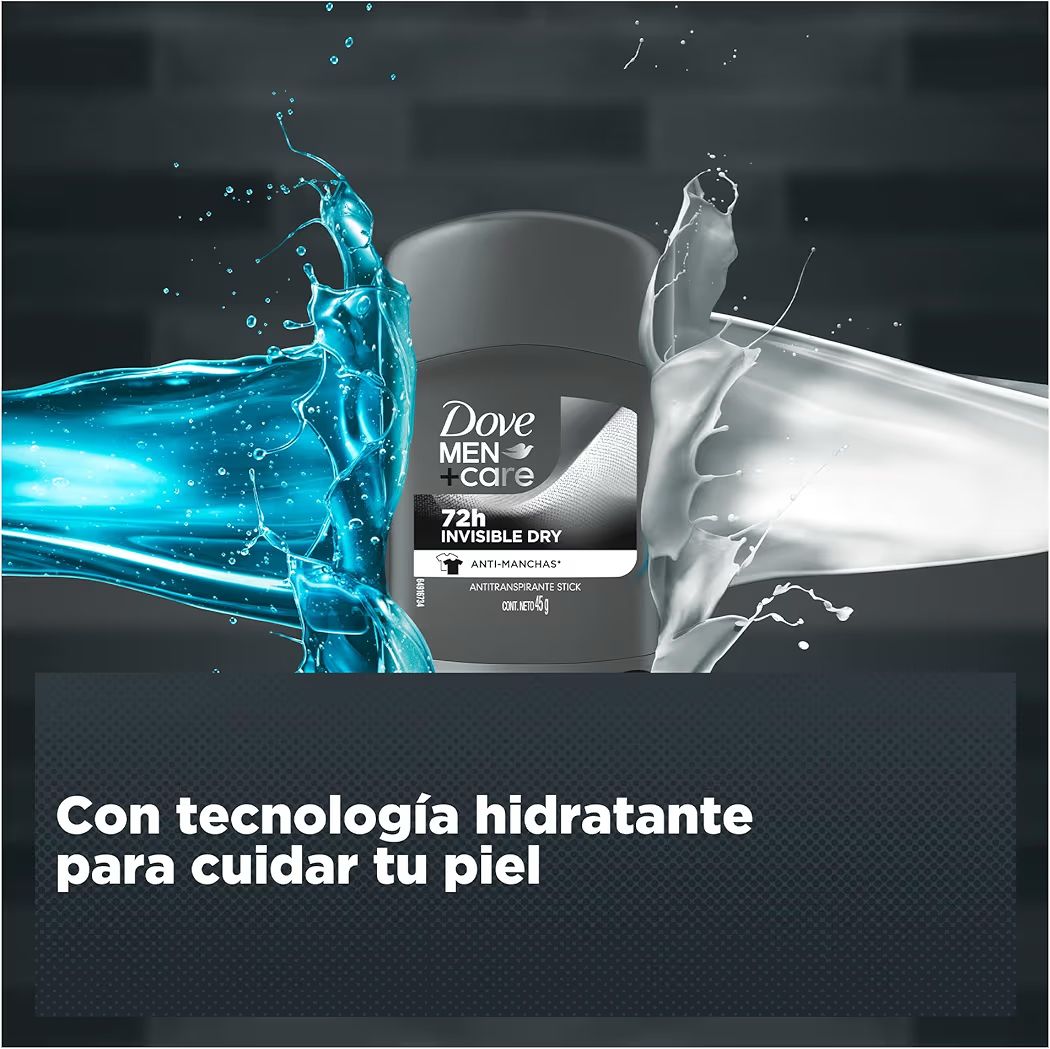 Antitranspirante en Barra Dove Men Care Invisible Dry 45 g