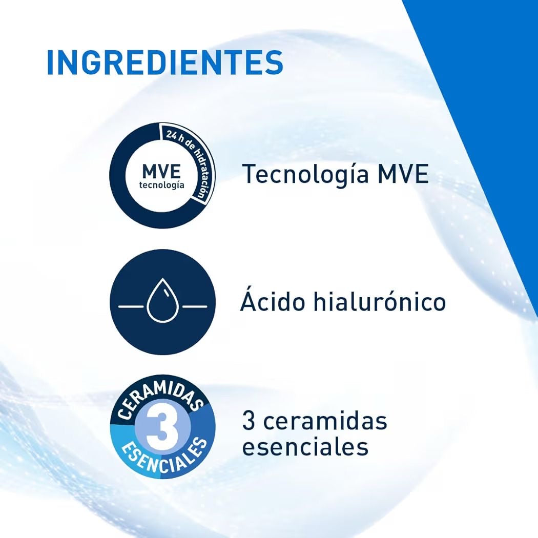 CeraVe Crema Hidratante Diaria de Rostro y Cuerpo para Piel Seca 454gr