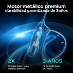 irrigador bucal profesional: ideal para ortodoncia, brackets y encías sensibles, portátil recargable para viajes rutina familiar