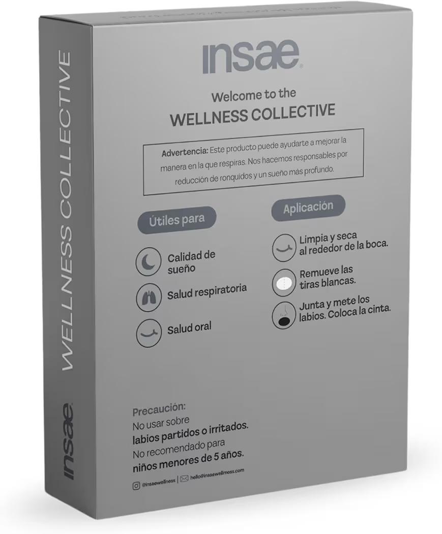 Tiras Bucales Antirronquidos - Cinta bucal para dormir - Reduce la sequedad bucal - Ayudan con la Respiración y Ronquidos - Mejora la Oxigenación - Ideales para dormir y descansar mejor - Uso deportivo