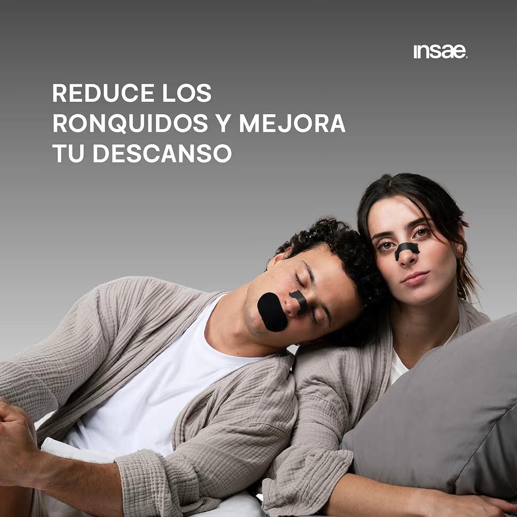 Tiras Bucales Antirronquidos - Cinta bucal para dormir - Reduce la sequedad bucal - Ayudan con la Respiración y Ronquidos - Mejora la Oxigenación - Ideales para dormir y descansar mejor - Uso deportivo