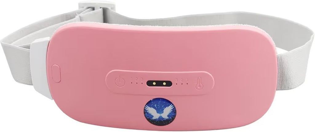 Almohadilla térmica menstrual, almohadilla de calefacción menstrual recargable, cinta térmica rápida portátil para aliviar el dolor vientre de mujeres y niñas