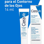 CeraVe Crema Reparadora para Contorno de Ojos, Bolsas y Ojeras 14gr