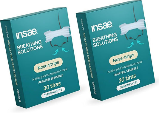 Tiras Nasales Antirronquidos Ayudan con la Respiración y Ideales para dormir y descansar mejor - Uso deportivo