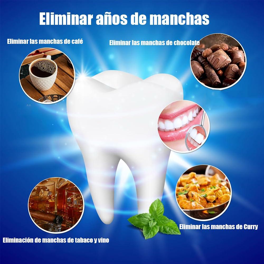 Tiras Blanqueadoras Dientes, Eficaces Para Limpiar Los Dientes
