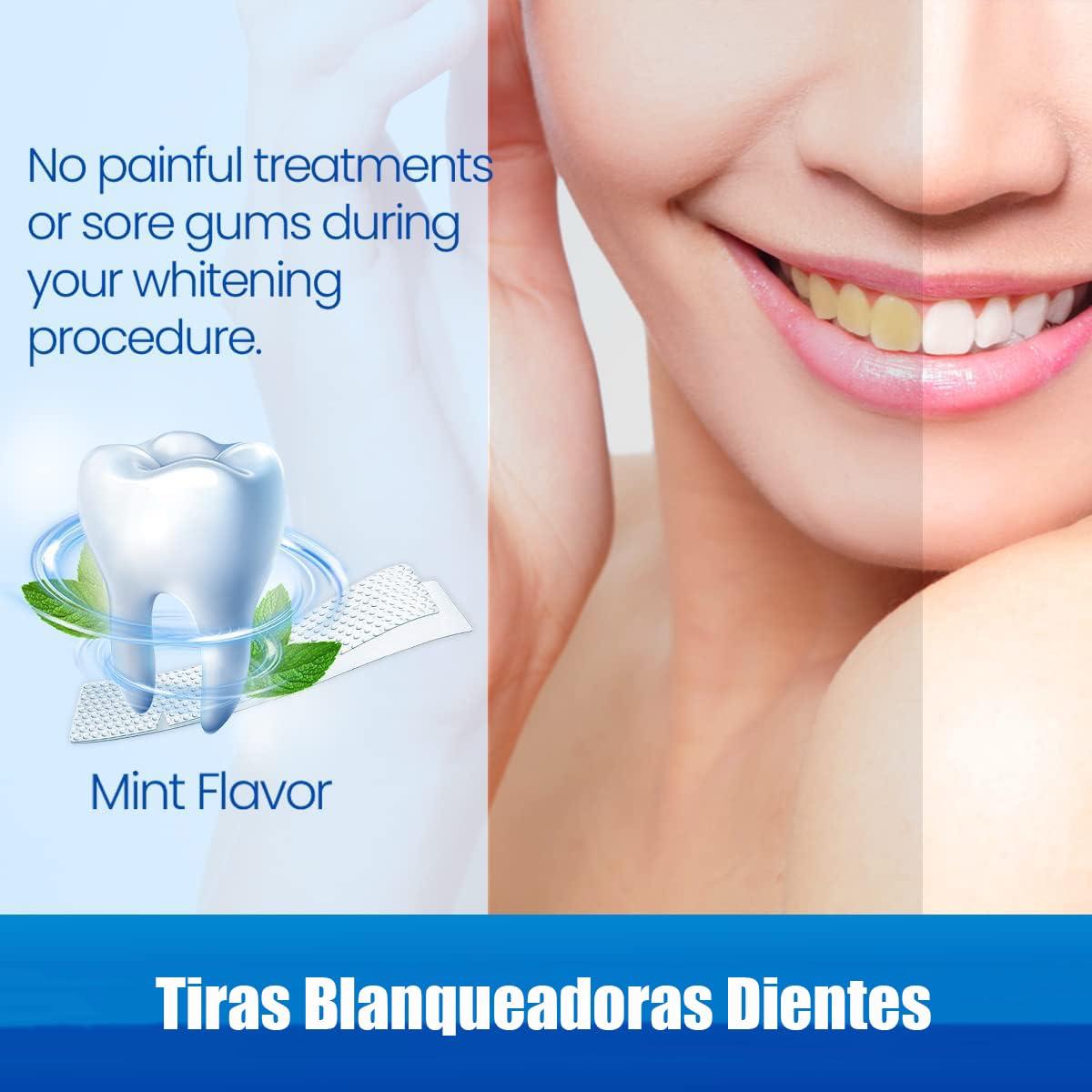 Tiras Blanqueadoras Dientes, Eficaces Para Limpiar Los Dientes