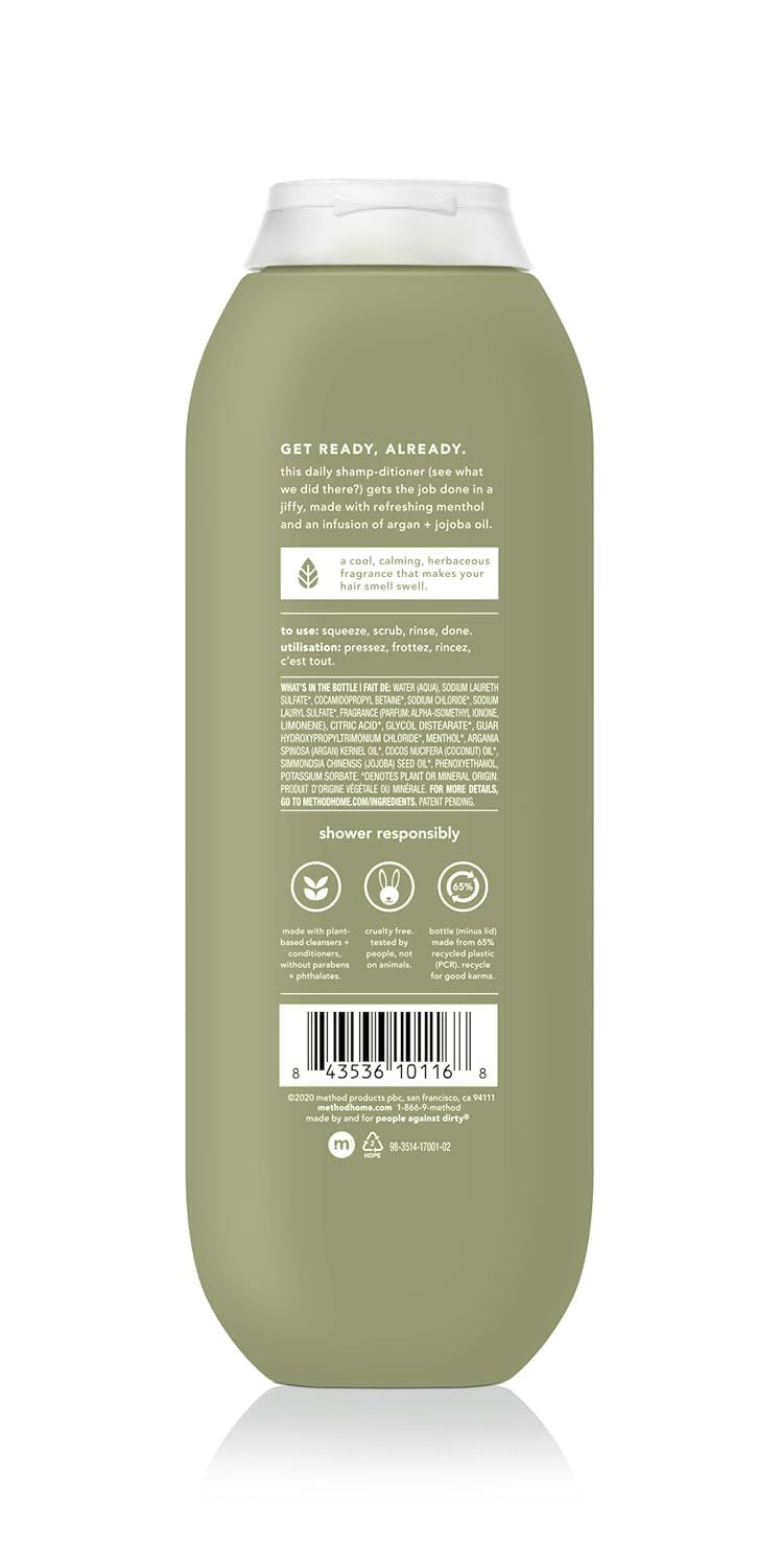 2-in-1 Shampoo - Condtioner, Juniper + Sage, 14 Oz