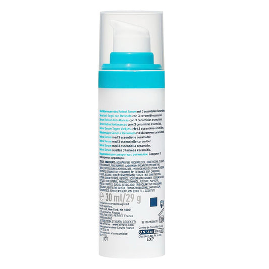 Cerave Serum Retinol Anti-Marcas Para Piel Grasa o Acne, 30ml