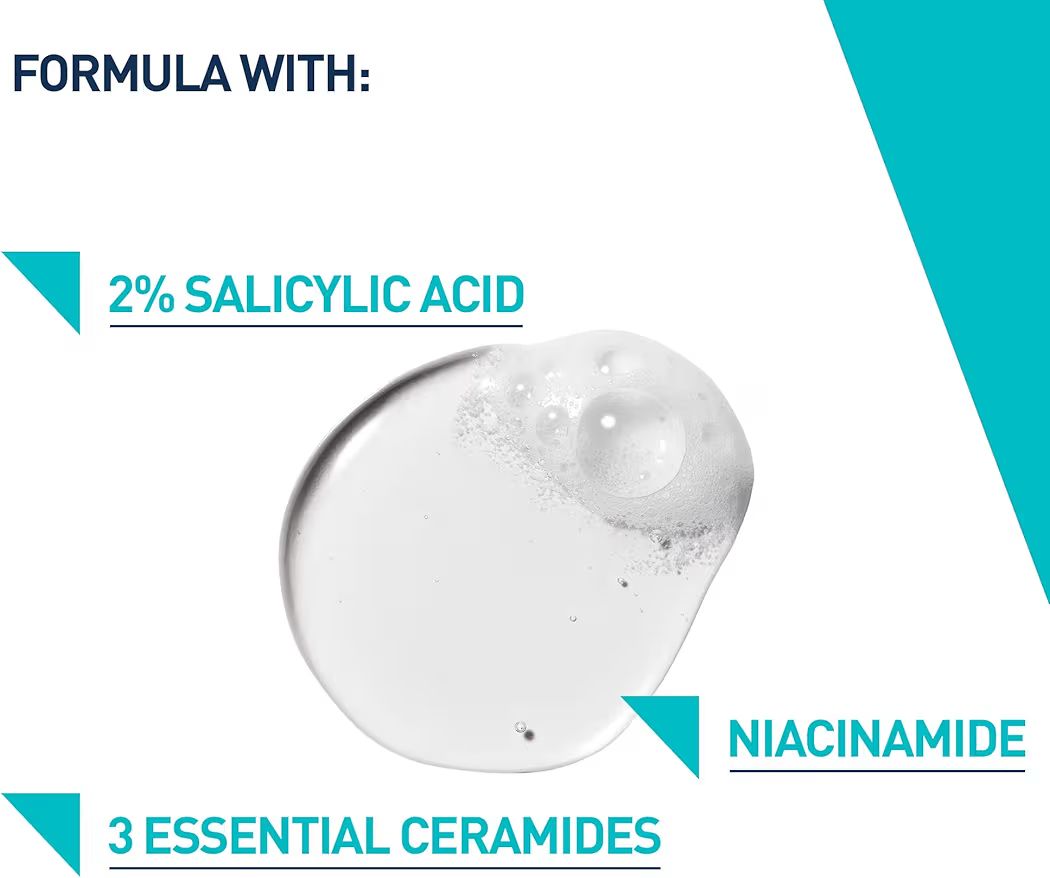 Cerave Limpiador Control Imperfecciones Piel con Tendencia al Acné 236ml | 8oz